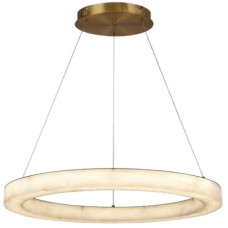 Φωτιστικό Κρεμαστό LED 25W 2750lm CCT 230V Alabaster 6115-B